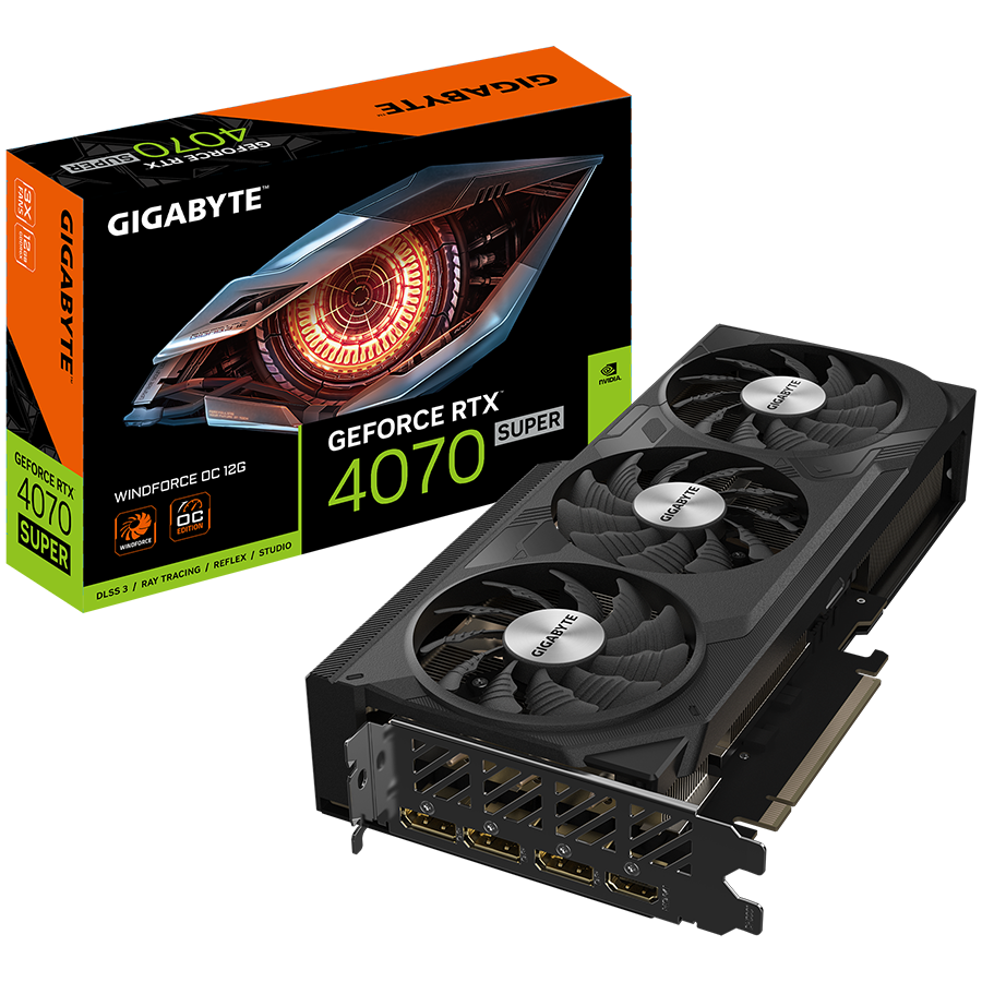 GIGABYTE Video Card NVIDIA GeForce RTX 4070 SUPER