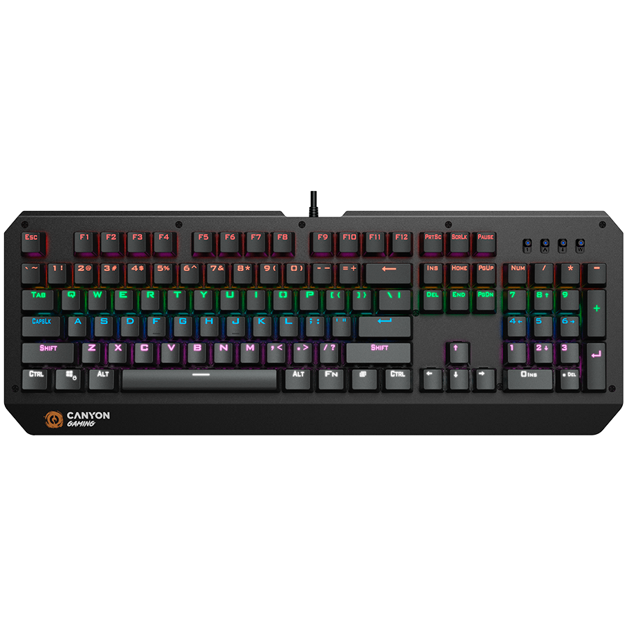 CANYON Wired multimedia gaming keyboard with