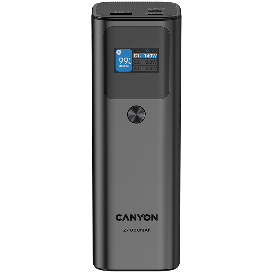 CANYON power bank PB-2010 TFT 27000 mAh 97.2Wh