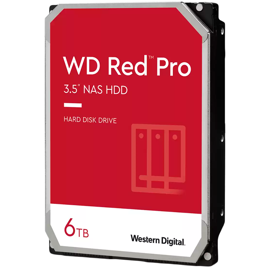 HDD NAS WD Red Pro (3.5'', 6TB, 256MB, 7200 RPM