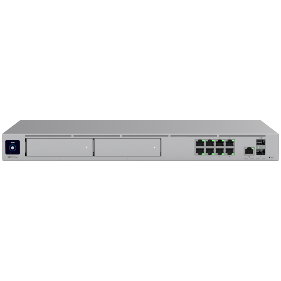 Ubiquiti rack-mount Cloud Gateway with 10 Gbps