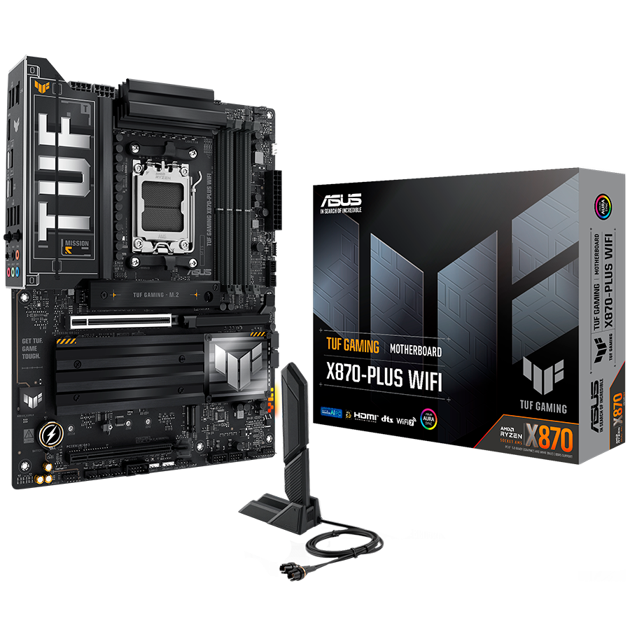 ASUS TUF GAMING X870-PLUS WIFI AM5 ATX gaming MB