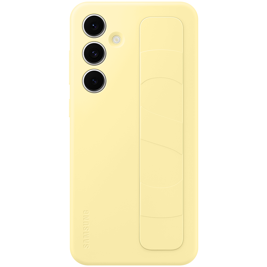 Samsung Galaxy S24 FE Standing Grip Case Yellow