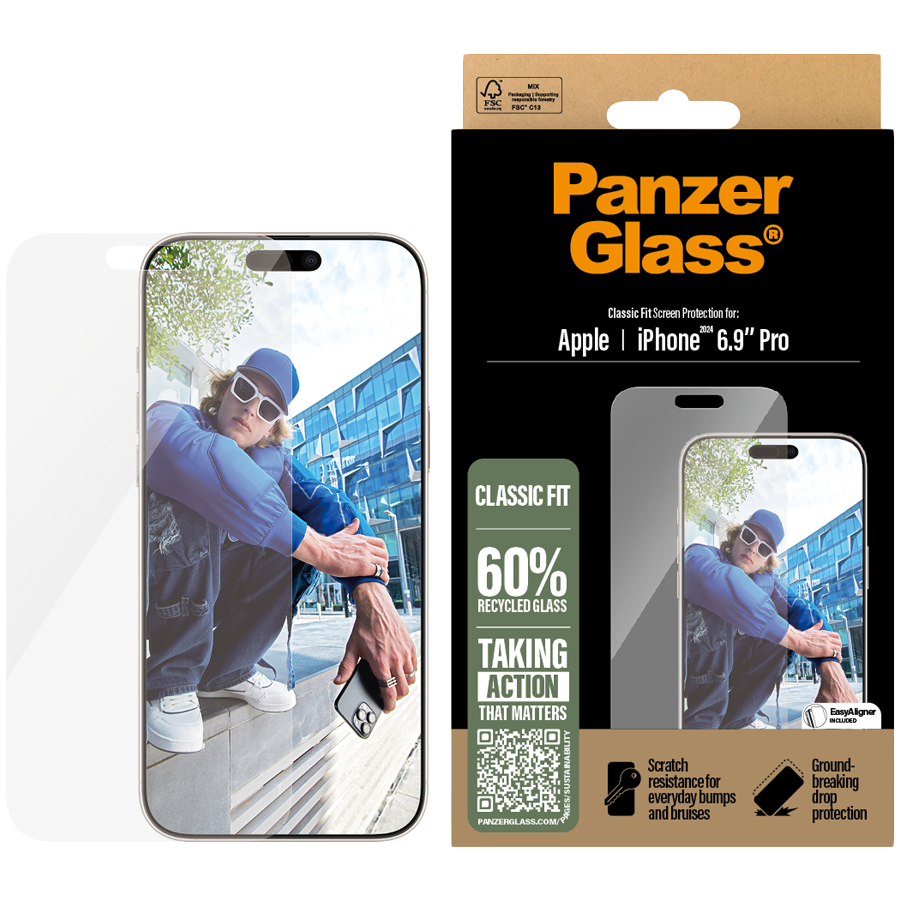PanzerGlass Screen Protector iPhone 16 Pro Max |