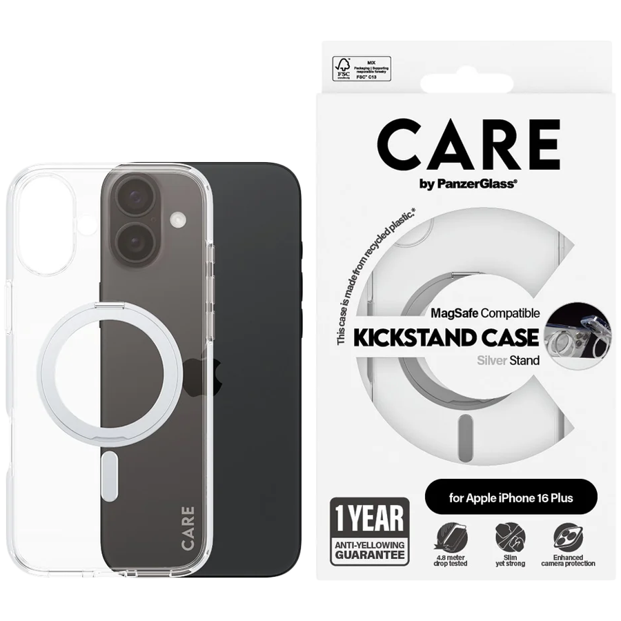 CARE by PanzerGlass Feature Case Transparent w.