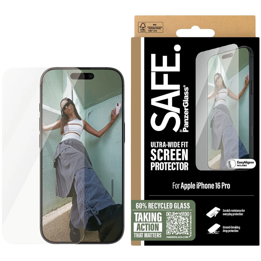 SAFE. by PanzerGlass Screen Protector iPhone 16