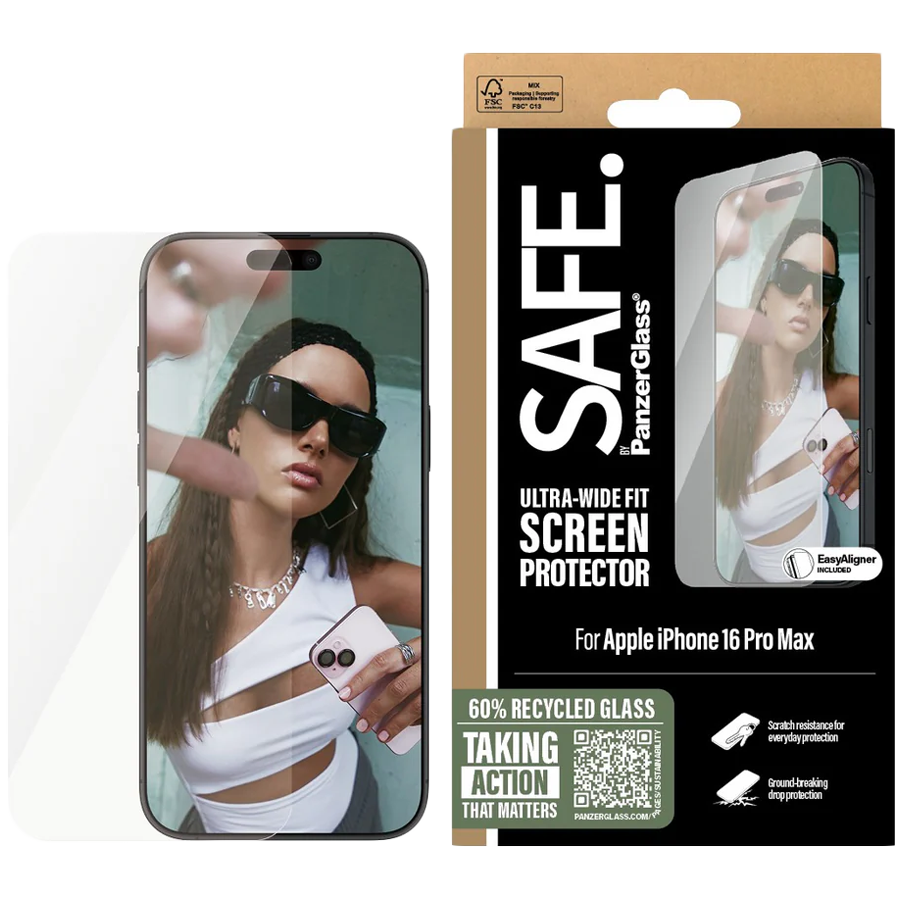 SAFE. by PanzerGlass Screen Protector iPhone 16