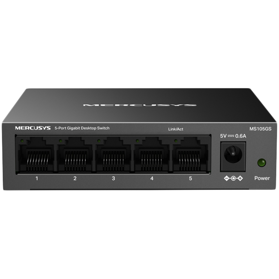 Mercusys MS105GS 5-Port Gigabit Desktop Switch
