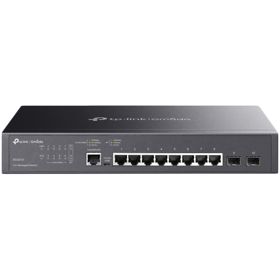 TP-Link SG3210 Omada 8-Port Gigabit L2+ Managed
