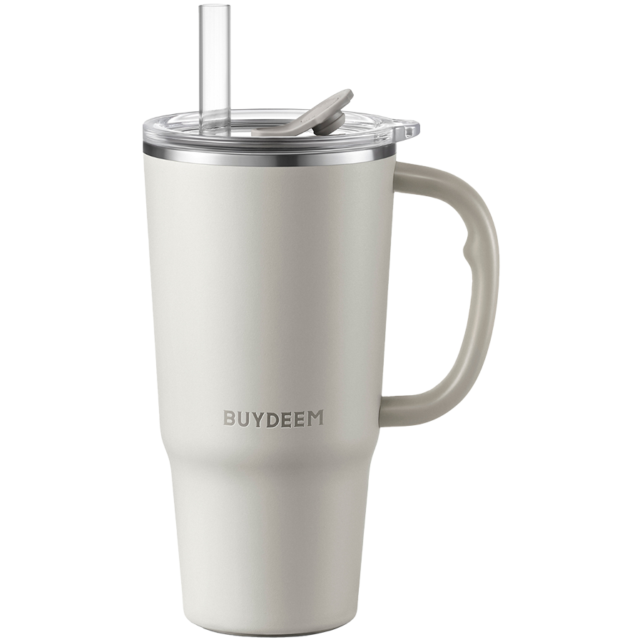 BUYDEEM Thermo Mug With Straw 700 ml, model DS57