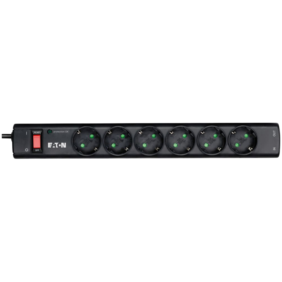Eaton Protection Strip 6 Tel DIN, 10A, Input