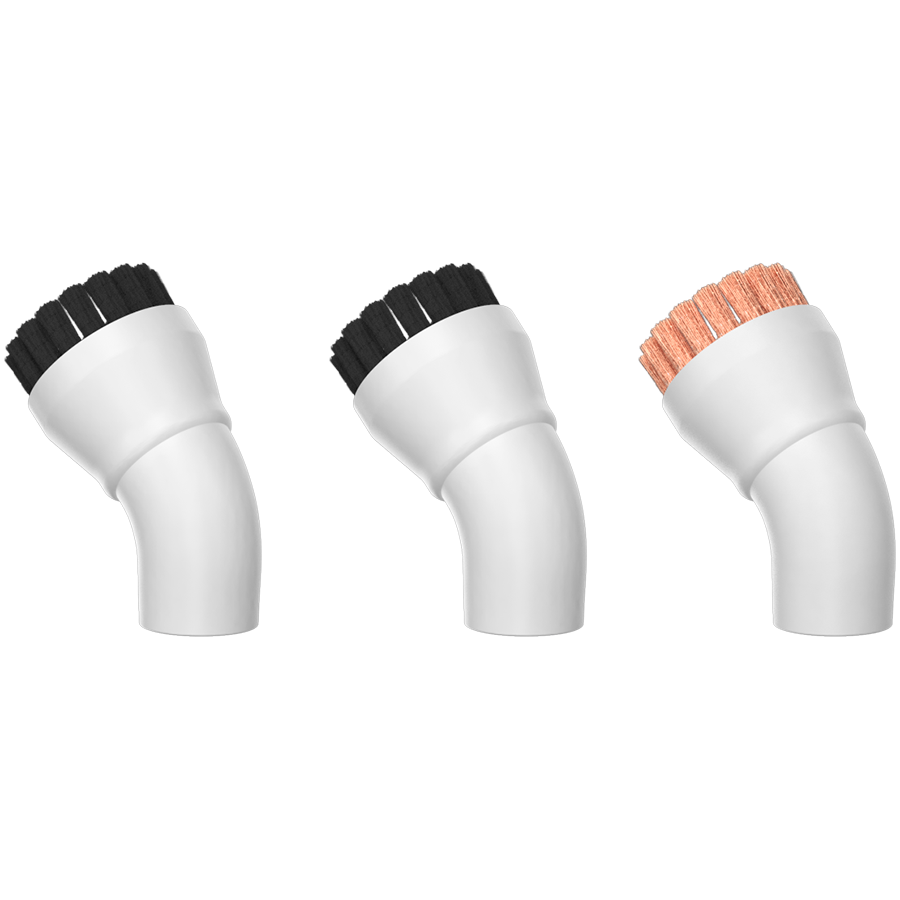 AENO Plastic scraper brush+Metal scraper brush