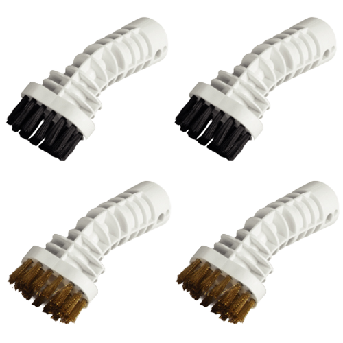 AENO Plastic scraper brush+Metal scraper brush