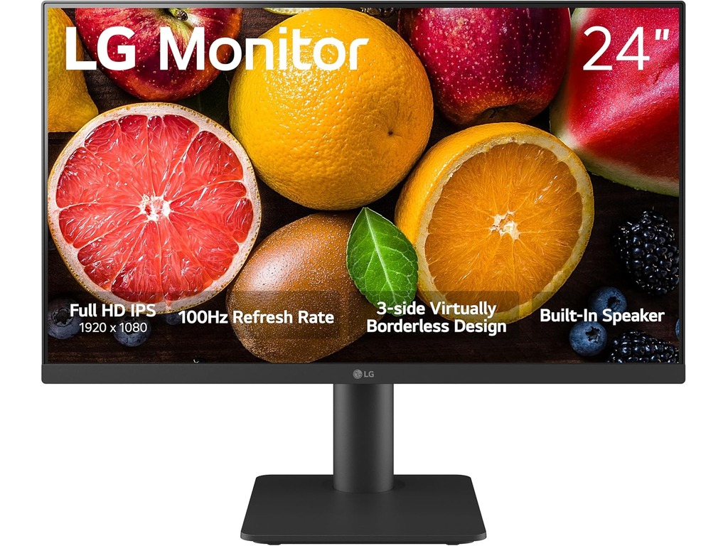 LG monitor 24MS550-B (23.8'')FHD 100Hz, IPS, 5ms
