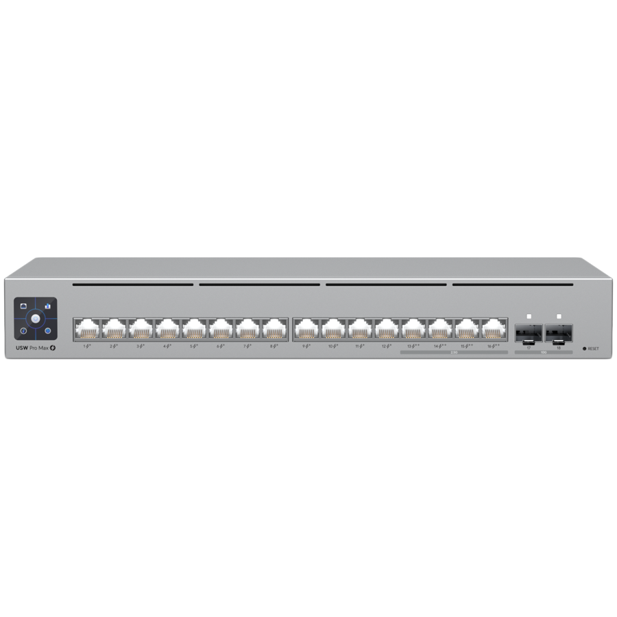 Ubiquiti 16-port, Layer 3 Etherlighting switch