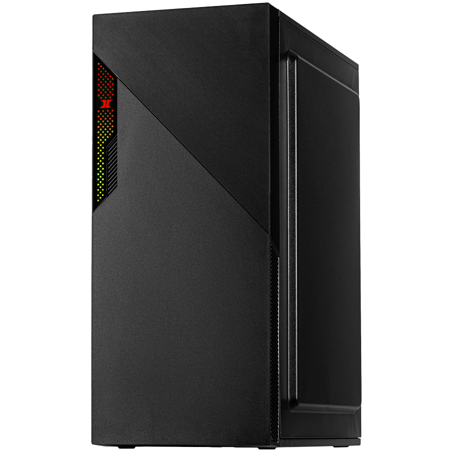 Inter-Tech PC Case ATX A-303 Slant Midi Tower