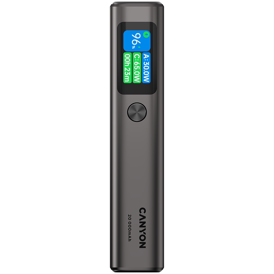CANYON power bank OnPower 230 TFT 20000 mAh