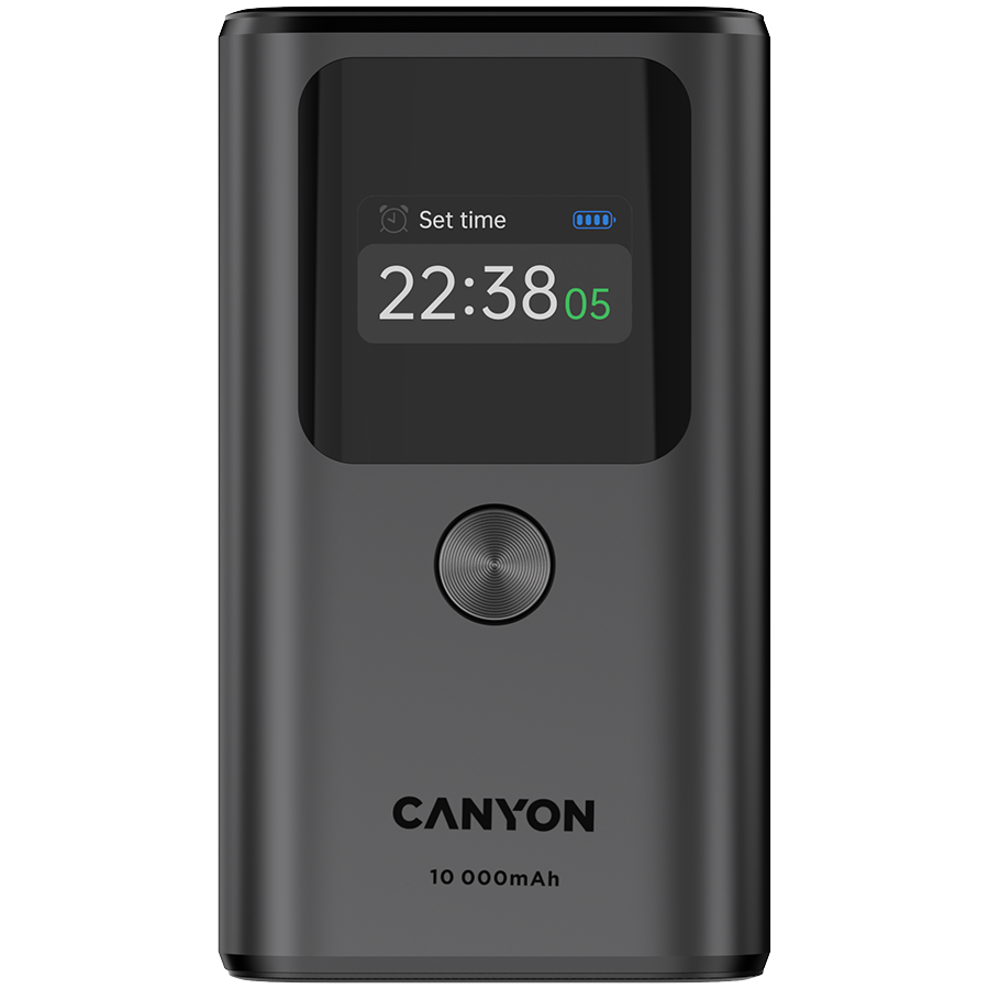 CANYON power bank OnPower 130 TFT 10000 mAh PD30W