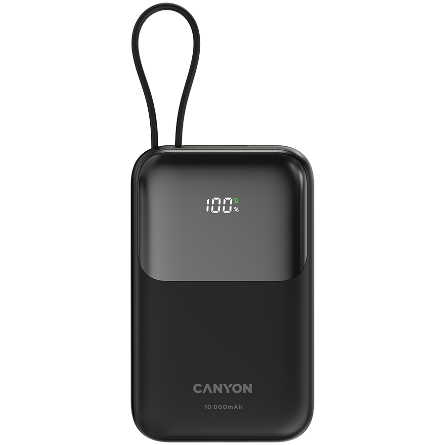 CANYON power bank OnPower 101 built-in cable