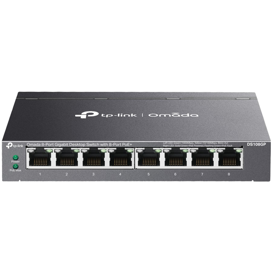 Omada 8-Port Gigabit Desktop Switch with  8-Port