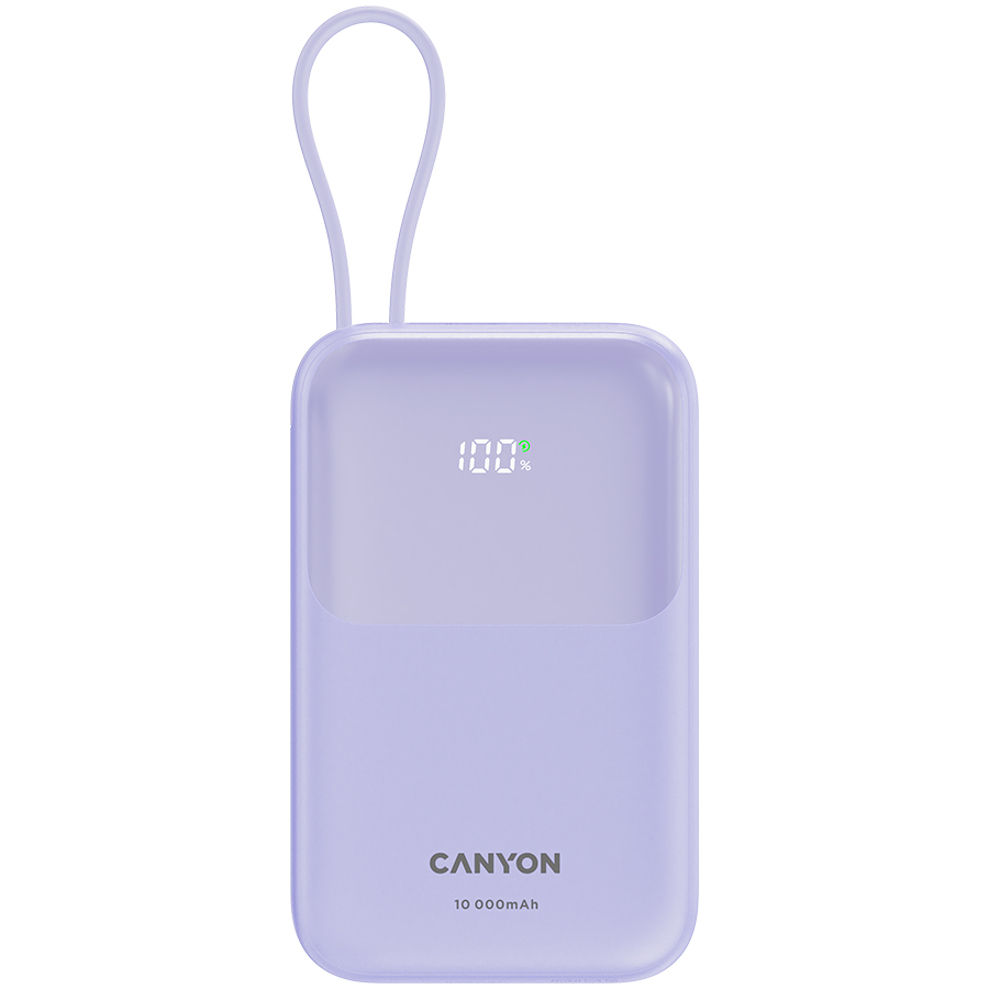 CANYON power bank OnPower 101 built-in cable