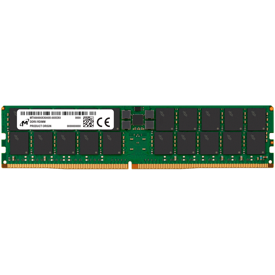Micron DDR5 RDIMM 32GB 2Rx8 5600 CL46 (16Gbit)