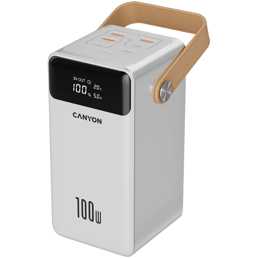 CANYON power bank OnPower 610 metal 60000 mAh