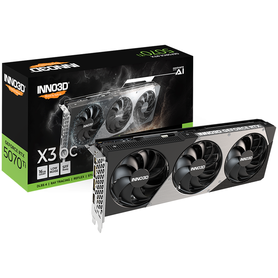 INNO3D NVIDIA RTX 5070 Ti X3 16GB GDDR7 256 bit
