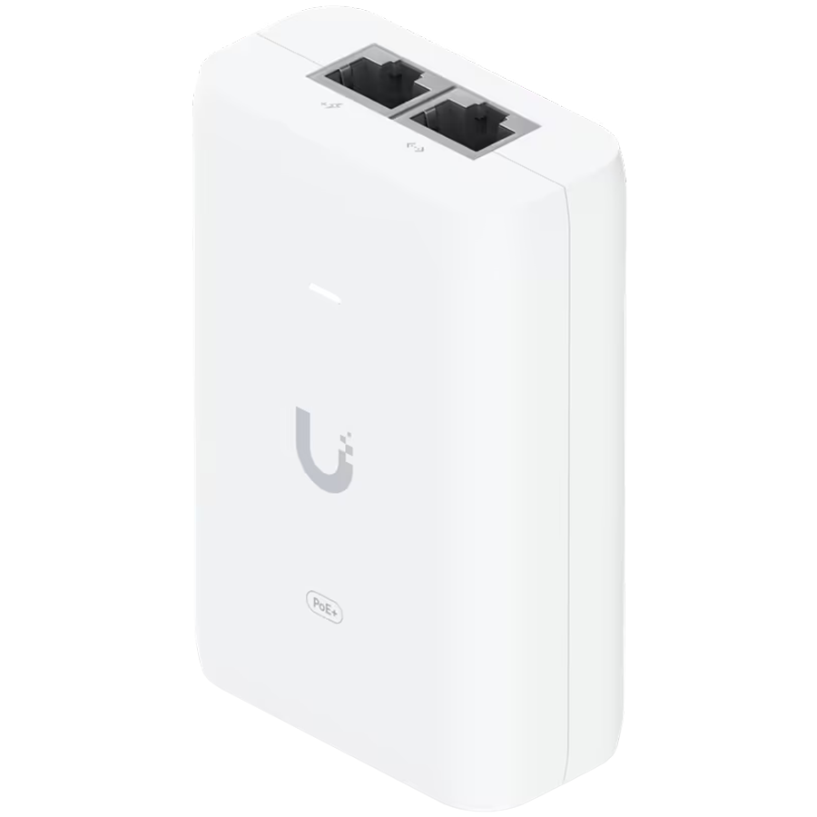 Ubiquiti U-POE+ adapter 30W, powers UniFi PoE+