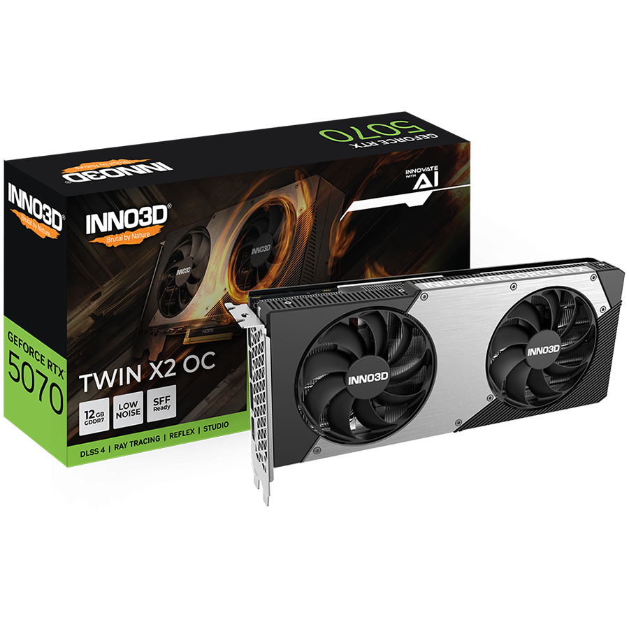 INNO3D NVIDIA RTX 5070 X2 12GB GDDR7 192bit