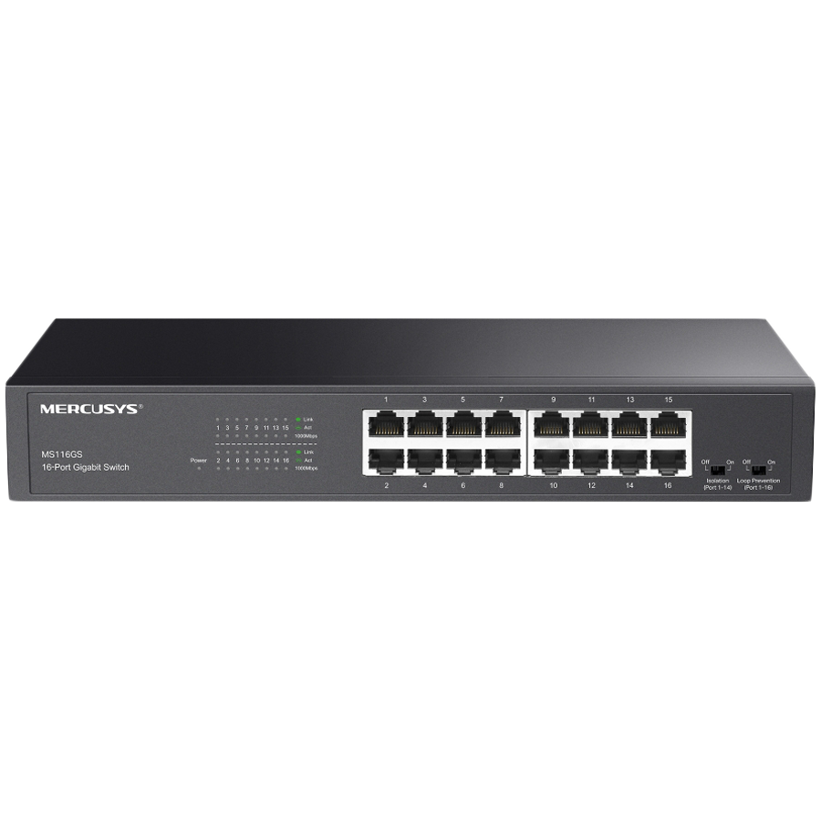 Mercusys MS116GS 16-Port Gigabit