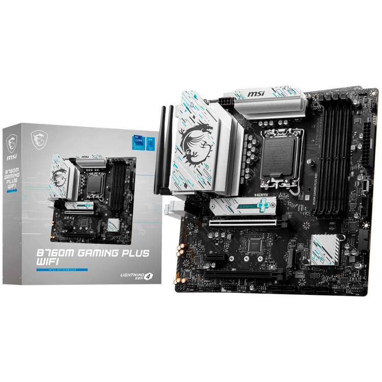 MSI Motherboard B760M GAMING PLUS WIFI - Intel