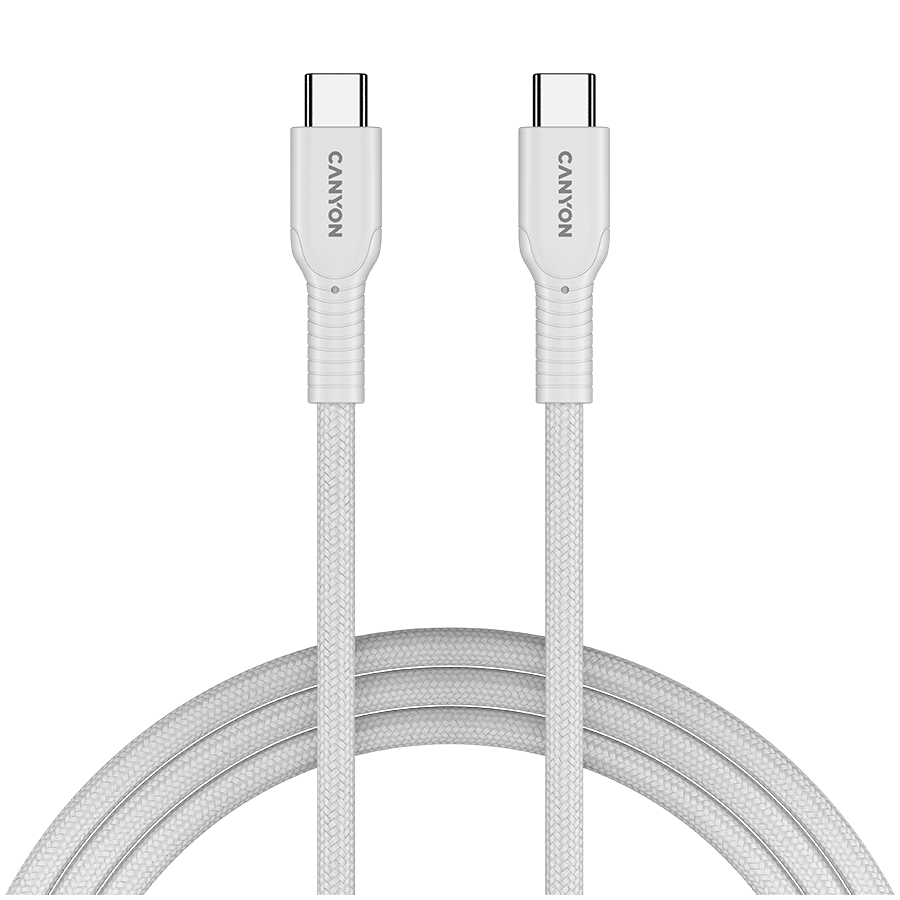 CANYON cable OnWire 60CL C-C 60W COLOR Braided 1m