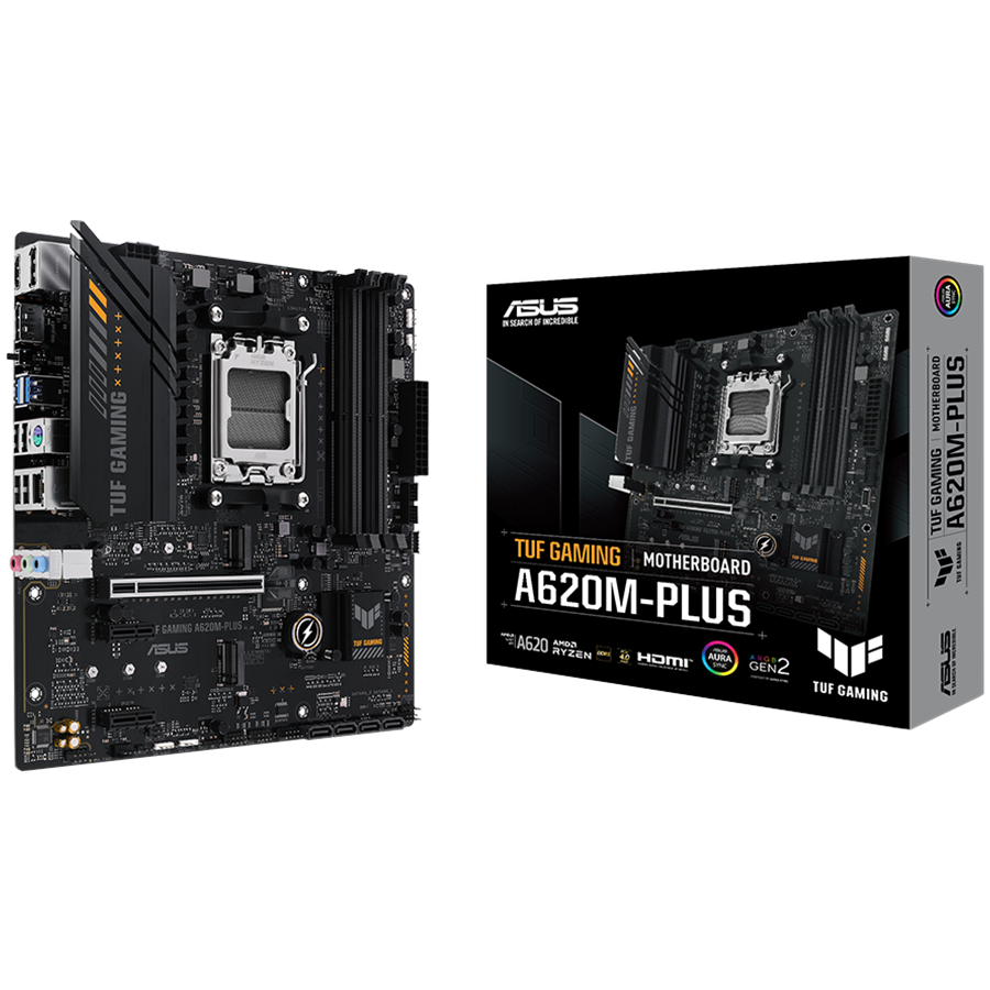 ASUS TUF GAMING A620M-PLUS AM5 mATX gaming MB
