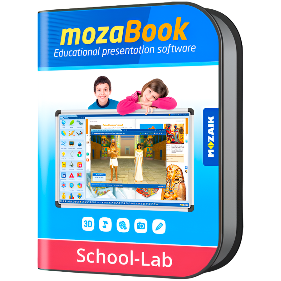 mozaBook SCHOOL-LAB - one chosen language / one