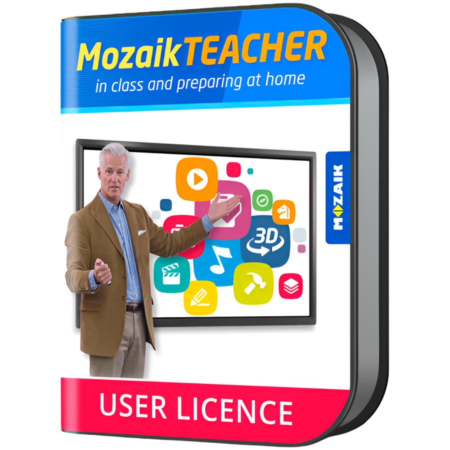Mozaik TEACHER license for all platform, for one