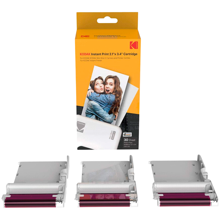 30 Pack Kodak 4PASS Real Photo (2.1"x3.4")