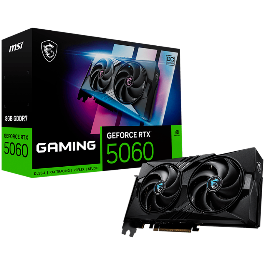 MSI Video Card NVIDIA GeForce RTX 5060 8G GAMING