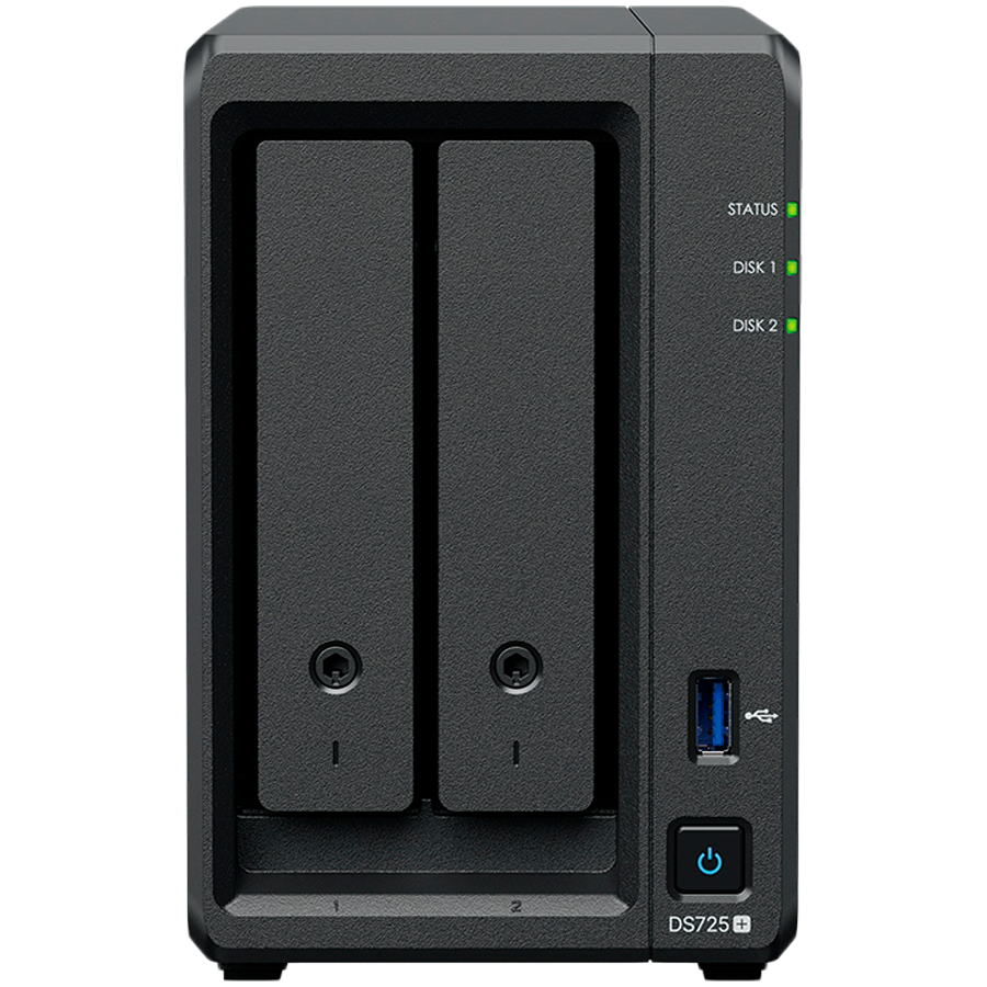 Synology DS725+, Tower, 2-Bays 3.5'' SATA