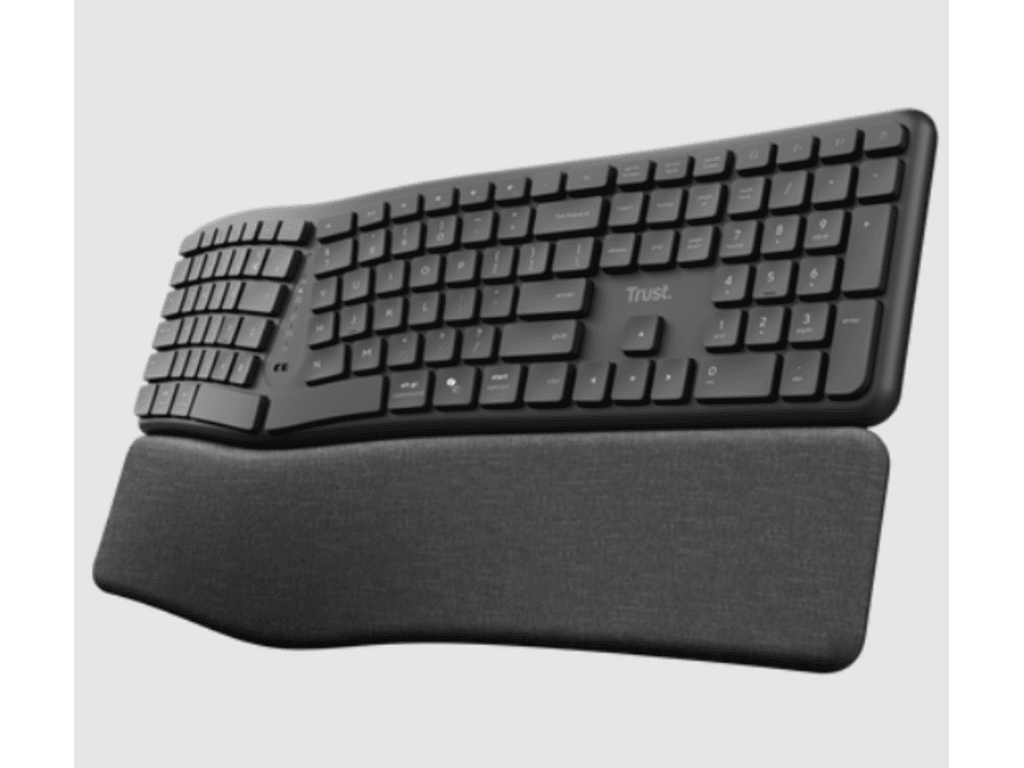 Trust Keyra ergo multiwireless tastatura, US