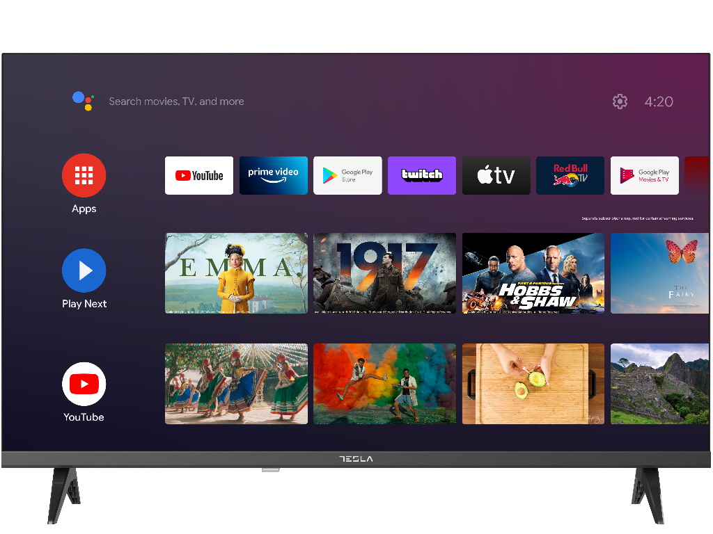 TESLA TV 32E635BHS HD ANDROID DVB-T/T2/C/S/S2