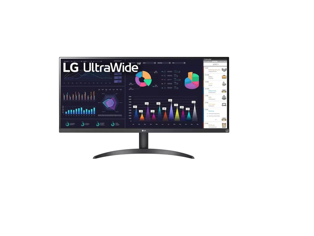 LG 34" UltraWide 34WQ500-BIPS, 2560x1080, 400cd