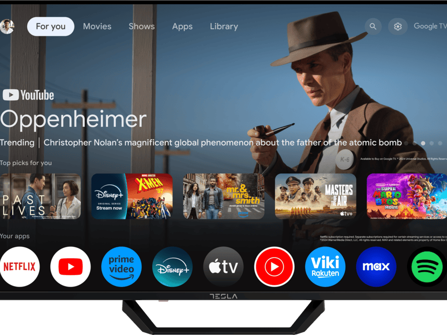TESLA TV 50E655BUS Google TV Powered by Google