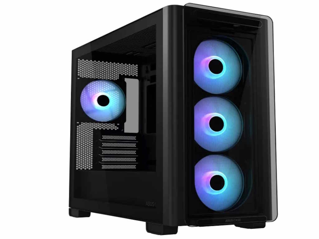 ASUS CASE A23 PLUS TG ARGBBlack, Micro-ATX,4x ARGB