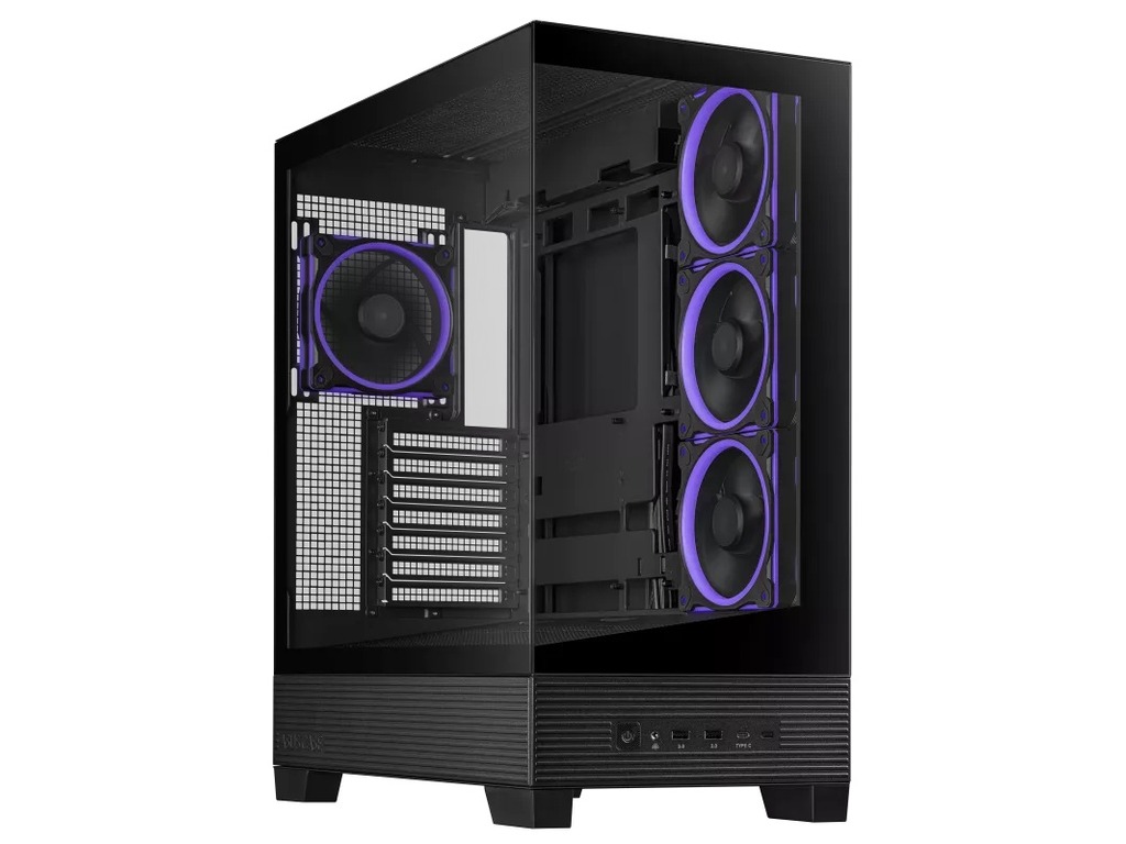 ASUS CASE A31 PLUS TG ARGB BLKMid-tower, ATX, 7