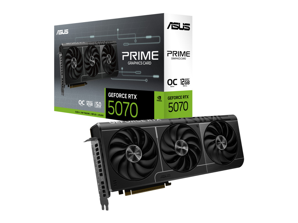 ASUS VGA PRIME-RTX5070-O12G12GB GDDR7, 192-bit,3x