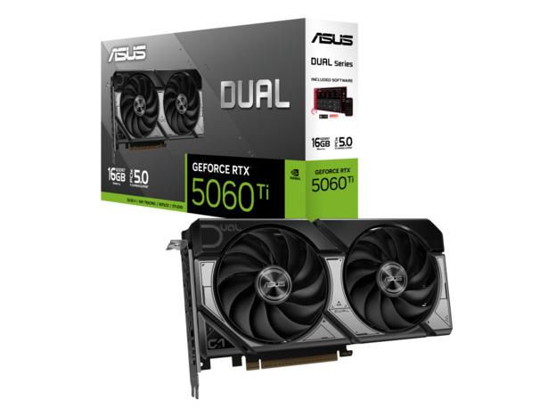 ASUS VGA DUAL-RTX5060TI-O16G 16GB GDDR7 OC