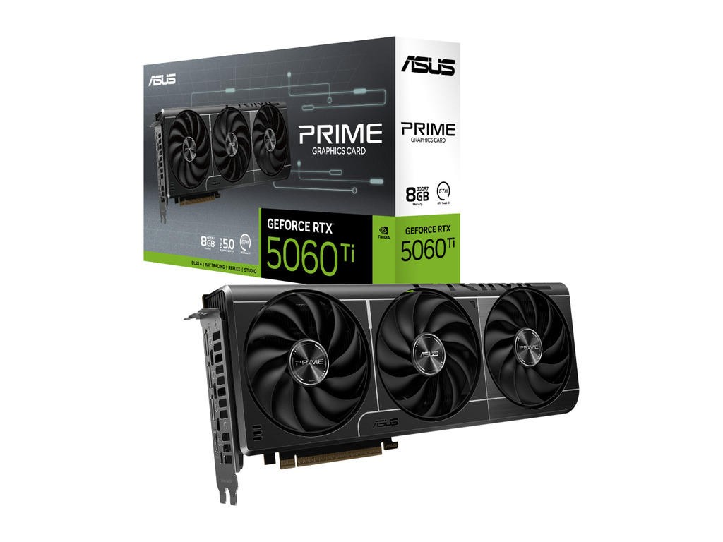 ASUS VGA PRIME-RTX5060TI-8G8GB GDDR7, 128-bit,3x