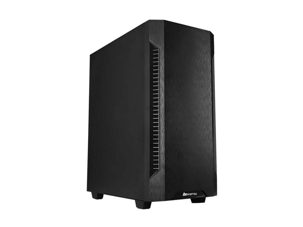 Chieftec CASE AS-01B-OPATX midi tower, blackw/12cm