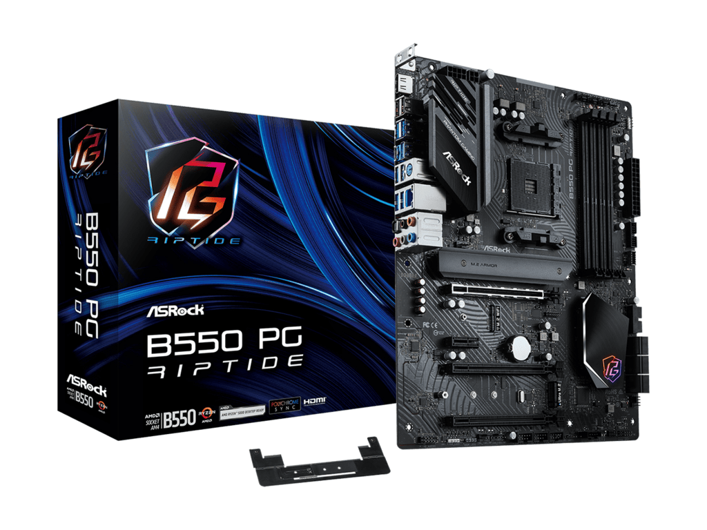 ASROCK MB B550 PG RIPTIDEAMD B550, AM4, 4xDDR4
